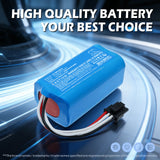 14.4V, Li-ion, 3400mAh, Vacuum battery fits Xiaomi, P2332-4S1P-SCEV, ‎BHR8629EU, BHR8629EU, 48.96Wh Vacuum Cameron Sino Technology Limited