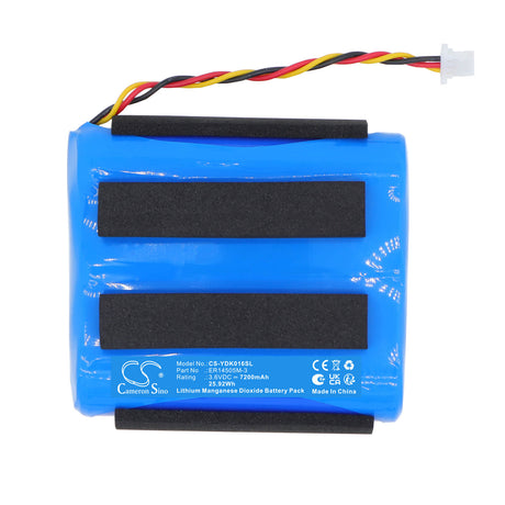 3.6V, Li-MnO2, 7200mAh, GPS, Navigator battery fits Yadom, ER14505M-3, Ercogener GPS trackers, K016, 25.92Wh GPS, Navigator Cameron Sino Technology Limited