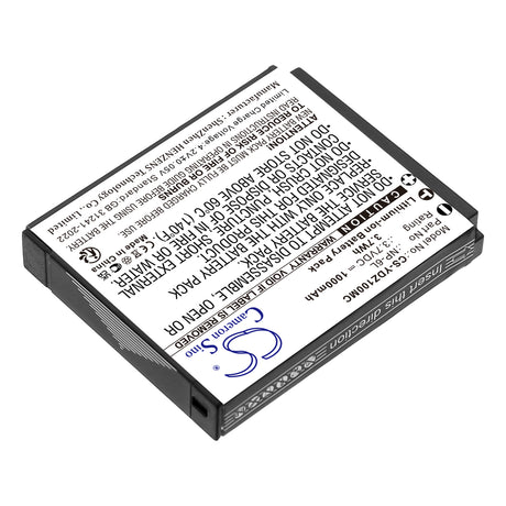 3.7V, Li-ion, 1000mAh, Camera battery fits Generic, NP-6L, FHD 1080P 44MP Digital Camera, 3.7Wh Camera Cameron Sino Technology Limited