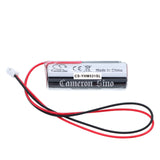 3.6V, Li-SOCl2, 3600mAh, PLC battery fits Yamaha, KCA-M53G0-10, KCA-M53G, 12.96Wh PLC Cameron Sino Technology Limited
