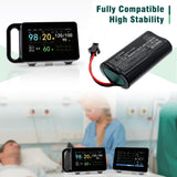 7.4V, Li-ion, 2600mAh, Medical battery fits Yonker, LB-06, M7 Backup, 19.24Wh Medical Cameron Sino Technology Limited (Medical)