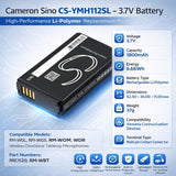 3.7V, Li-Polymer, 1800mAh, Communication & Conferencing battery fits Yamaha, RRC1120, RM-WGL, RM-WGL Wireless Directional Tabletop Microphone, 6.66Wh Communication & Conferencing Cameron Sino Technology Limited