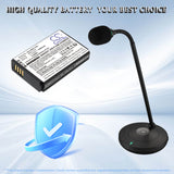 3.7V, Li-Polymer, 1800mAh, Communication & Conferencing battery fits Yamaha, RRC1120, RM-WGL, RM-WGL Wireless Directional Tabletop Microphone, 6.66Wh Communication & Conferencing Cameron Sino Technology Limited