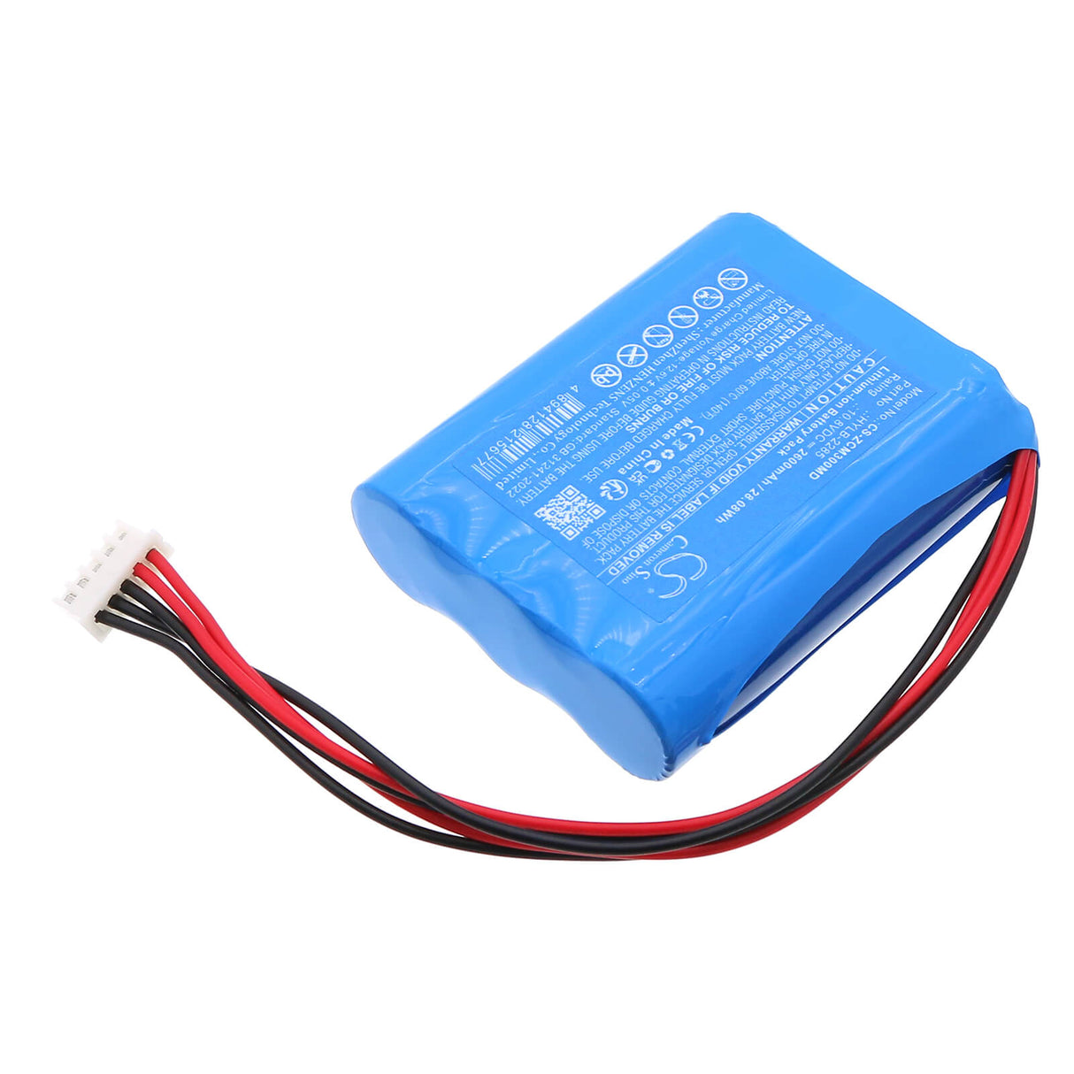 10.8V, Li-ion, 2600mAh, Medical battery fits Zoncare, Hylb-2285, Ecg Ekg Monitor, Imac 300, 28.08Wh Medical Cameron Sino Technology Limited (Medical)