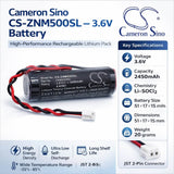 3.6V, Li-SOCl2, 2450mAh, Equipment, Survey, Test battery fits Zenner, C5-IUF, C5-IUF, Zelsius heat meter, 8.82Wh Equipment, Survey, Test Cameron Sino Technology Limited