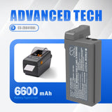 24.0V, Li-ion, 6600mAh, Portable Printer battery fits Zebra, P1080383-603, ZD410, ZD410d-HC, 158.4Wh Portable Printer Cameron Sino Technology Limited