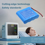 14.4V, Li-ion, 2600mAh, Medical battery fits Zoncare, ADK-GP-4S2200, PM-7000, 37.44Wh Medical Cameron Sino Technology Limited (Medical)