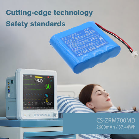 14.4V, Li-ion, 2600mAh, Medical battery fits Zoncare, ADK-GP-4S2200, PM-7000, 37.44Wh Medical Cameron Sino Technology Limited (Medical)
