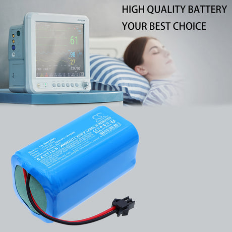 14.8V, Li-ion, 2600mAh, Medical battery fits Zoncare, HYLB-2092A, PM7000D, 38.48Wh Medical Cameron Sino Technology Limited