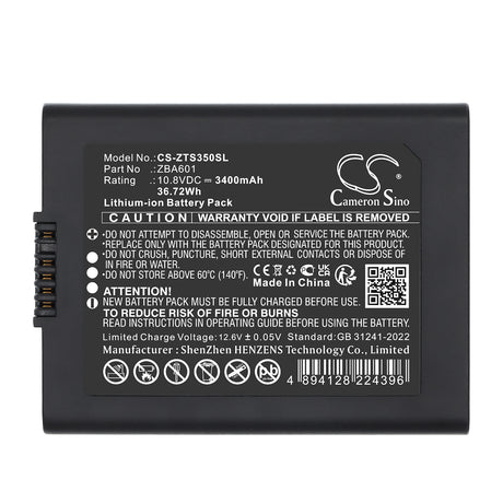 10.8V, Li-ion, 3400mAh, Equipment, Survey, Test battery fits GeoMax, 827967, Zenith 35 GPS GNSS, Zenith35, 36.72Wh Equipment, Survey, Test Cameron Sino Technology Limited