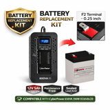 CyberPower 650VA 390W EC650LCD, Replacement UPS Battery UPS Batteries CB Range