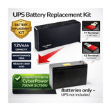 Battery For CyberPower 750VA SL750U UPS, 1 X 12v, 6ah - 750VA / 375W UPS Batteries CB Range