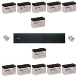 Batteries For Cyberpower Abp72vrm2u UPS, 12 X 12v, 9ah - 108wh UPS Batteries CB Range