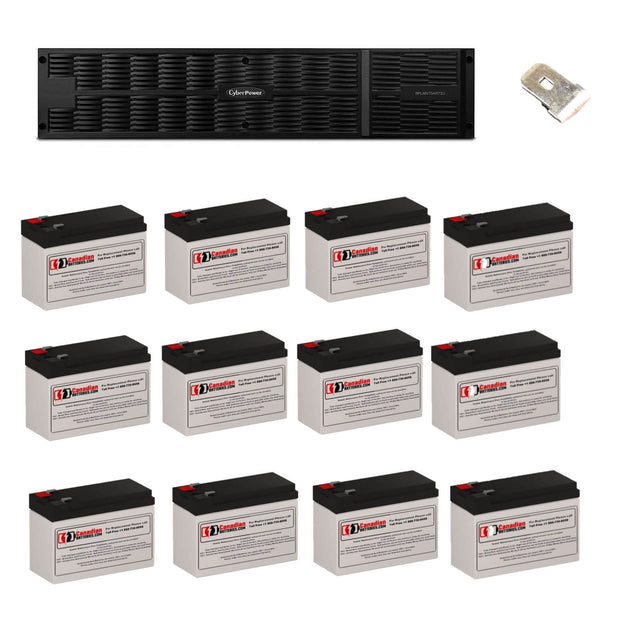 Batteries For Cyberpower Bpl48v75art2u UPS, 12 X 12v, 9ah - 108wh UPS Batteries CB Range