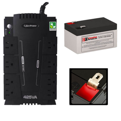 Battery For Cyberpower Cp425hg UPS, 1 X 12v, 3.5ah - 42wh UPS Batteries CB Range
