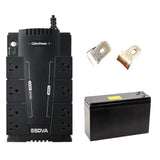 Battery For Cyberpower Cp550hg UPS, 1 X 12v, 6ah - 72wh UPS Batteries CB Range