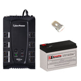Battery For Cyberpower Cp800avr UPS, 1 X 12v, 7ah - 84wh UPS Batteries CB Range