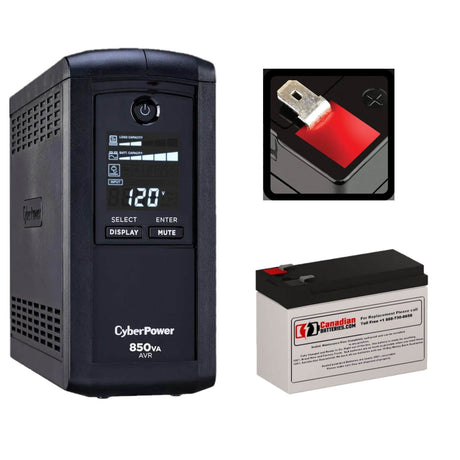 Battery For Cyberpower Cp850avrlcd UPS, 1 X 12v, 7ah - 84wh UPS Batteries CB Range