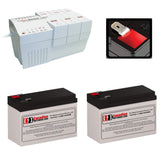 Batteries For Cyberpower Cps1100avr UPS, 2 X 12v, 7ah - 84wh UPS Batteries CB Range