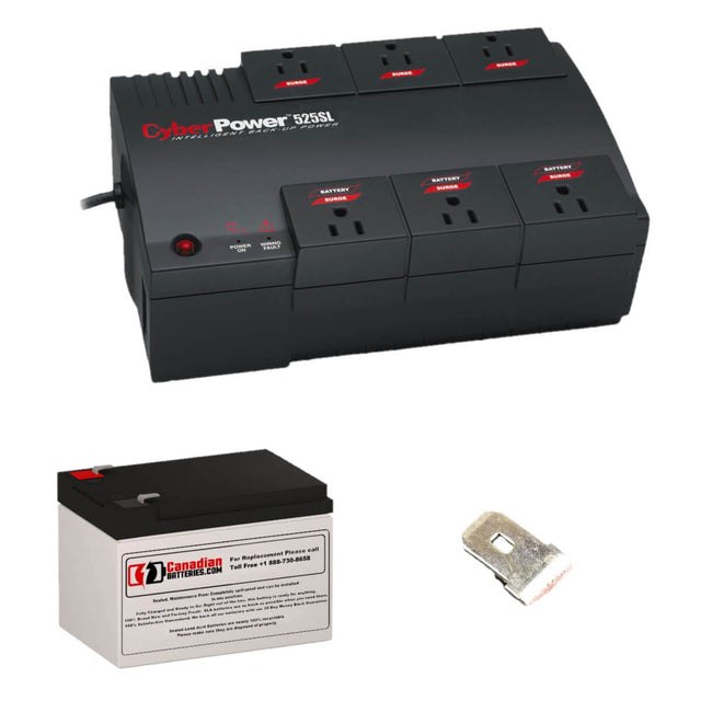 Battery For Cyberpower Cps525sl UPS, 1 X 12v, 7ah - 84wh UPS Batteries CB Range