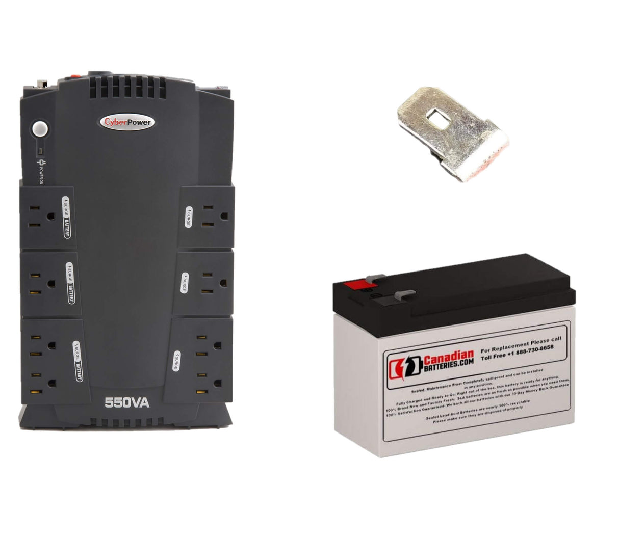 Battery For Cyberpower Cps550sl UPS, 1 X 12v, 7ah UPS Batteries CB Range