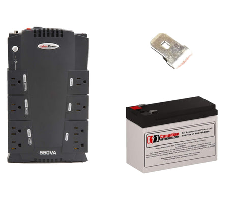 Battery For Cyberpower Cps550sl UPS, 1 X 12v, 7ah UPS Batteries CB Range