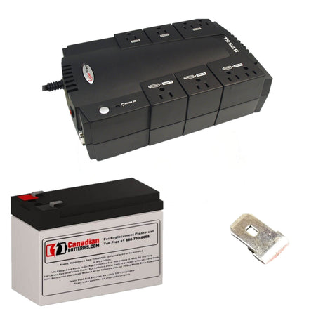 Battery For Cyberpower Cps575sl UPS, 1 X 12v, 7ah - 84wh UPS Batteries CB Range