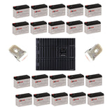 Batteries For Cyberpower Ol10000rt3utf UPS, 20 X 12v, 9ah UPS Batteries CB Range