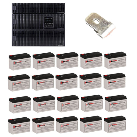 Batteries For Cyberpower Ol6000rt3utf UPS, 20 X 12v, 7ah - 84wh UPS Batteries CB Range
