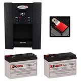 Batteries For Cyberpower Pp1100sw UPS, 2 X 12v, 10ah - 120wh UPS Batteries CB Range