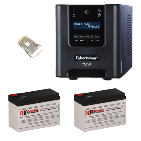 Batteries For Cyberpower Pr750lcd UPS, 2 X 12v, 7ah - 84wh UPS Batteries CB Range