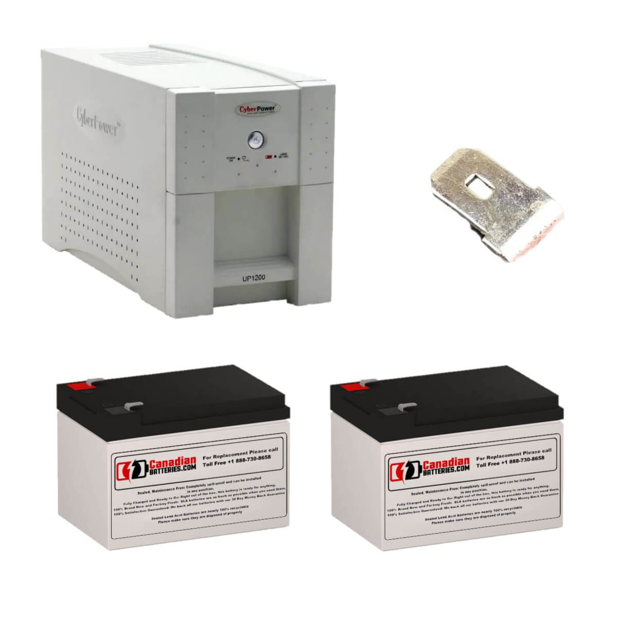 Batteries For Cyberpower Up1200 UPS, 2 X 12v, 7ah - 84wh UPS Batteries CB Range