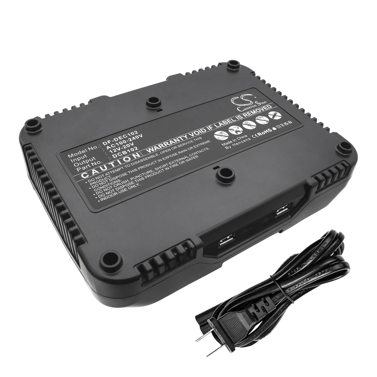 Dewalt power tool charger Fits 120v Max, 12v Max Li-ion, 20v Max Power Tools Charger Cameron Sino Technology Limited (Power Tools)