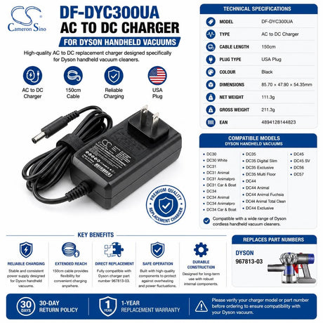 Vacuum Battery Charger For Dyson, Dc30, Dc31, Dc35 Battery Charger Cameron Sino Technology Limited