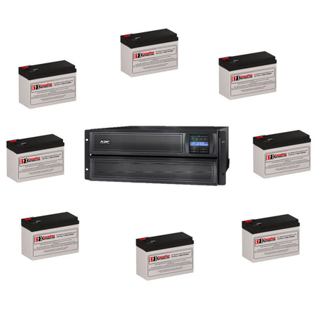 Batteries For Dell 2700w (h950n-4u) UPS, 8 X 12v, 9ah - 108wh UPS Batteries CB Range