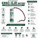 3.6V, 2600mah er6c-gjr li-soci2 , built with Saft LS14500 Saft Batteries Saft Lithium Batteries