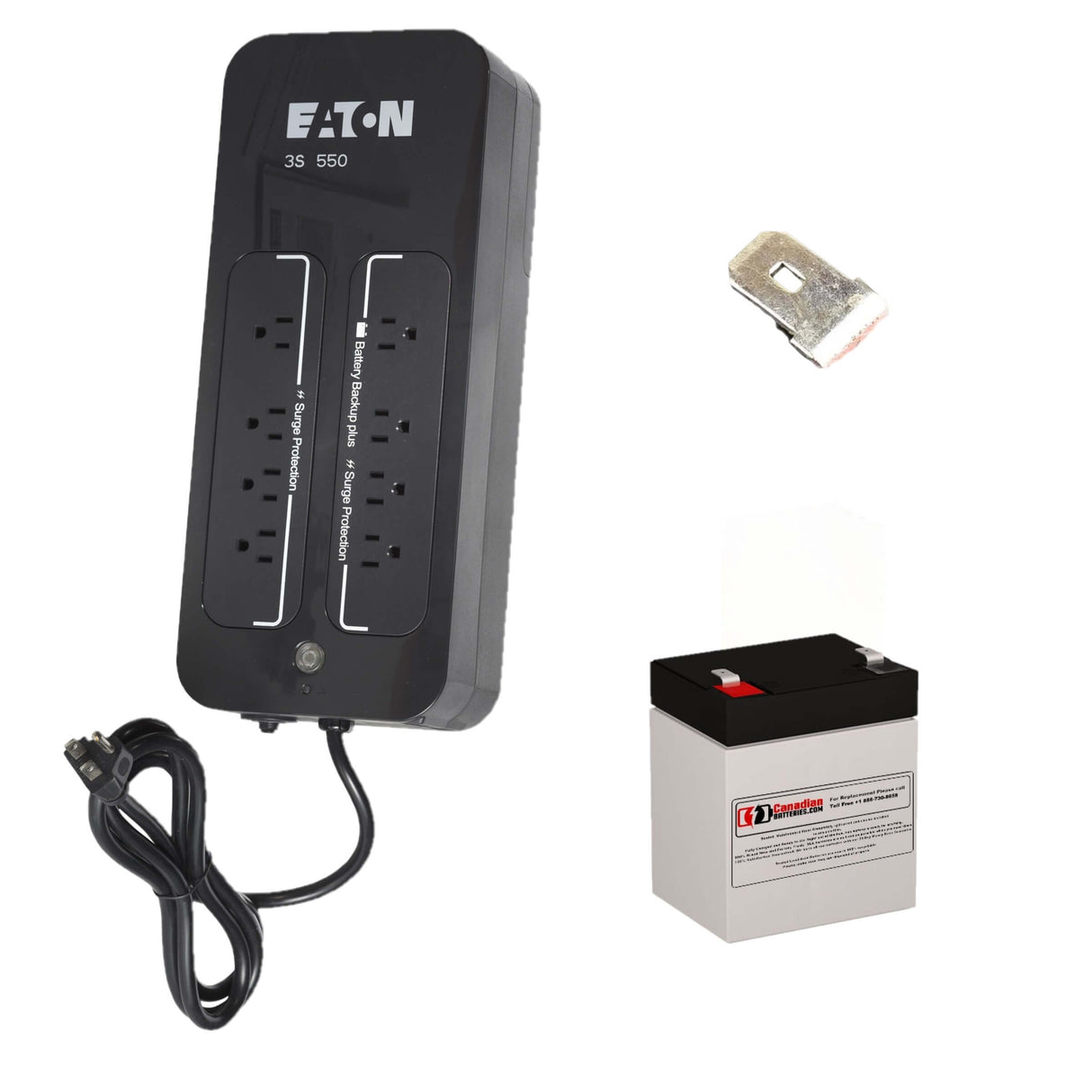 Battery For Eaton 3S550 550VA UPS, 1 X 12v, 5ah UPS Batteries CB Range