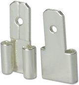 F2 (6.35 mm) to F1 (4.8 mm) Terminal Converters – Set of 2 for SLA Batteries Sealed Lead Acid CB Generic