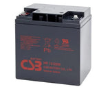 Batterie AGM à haut débit CSB HR 12120W 12V 120W pour UPS et alimentation de secours Plomb-acide scellé CSB