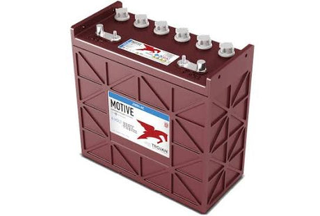 Trojan J185H-AC 12V 225Ah Flooded Deep Cycle Battery – Genuine Trojan Motive Power Battery Sealed Lead Acid (Special) Trojan