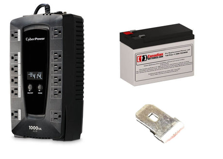 Battery For Cyberpower 1000VA, LE1000DG UPS, 1 X 12v, 9ah - 108wh UPS Batteries CB Range