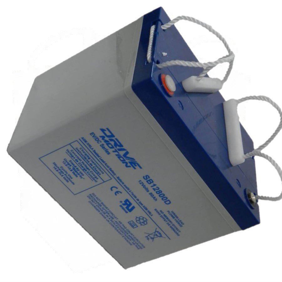 Leoch 6-EVF-80, 12v 80ah Ev/dc Series replacement Sealed Lead Acid Battery Sealed Lead Acid DriveMotion