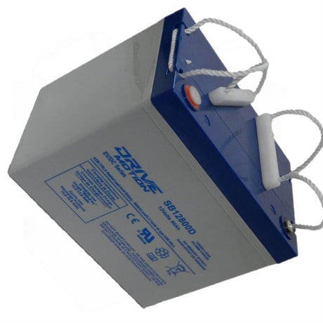 Leoch 6-EVF-80, 12v 80ah Ev/dc Series replacement Sealed Lead Acid Battery Sealed Lead Acid DriveMotion
