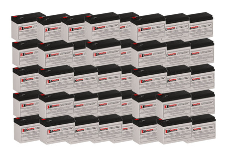 Batteries For Powerware -8 Asy-0529 UPS, 40 X 12v, 7ah - 84wh UPS Batteries CB Range