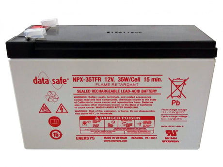 NPX-35TFR Battery with Flame Retardant Case from Enersys Genesis Sealed Lead Acid Enersys