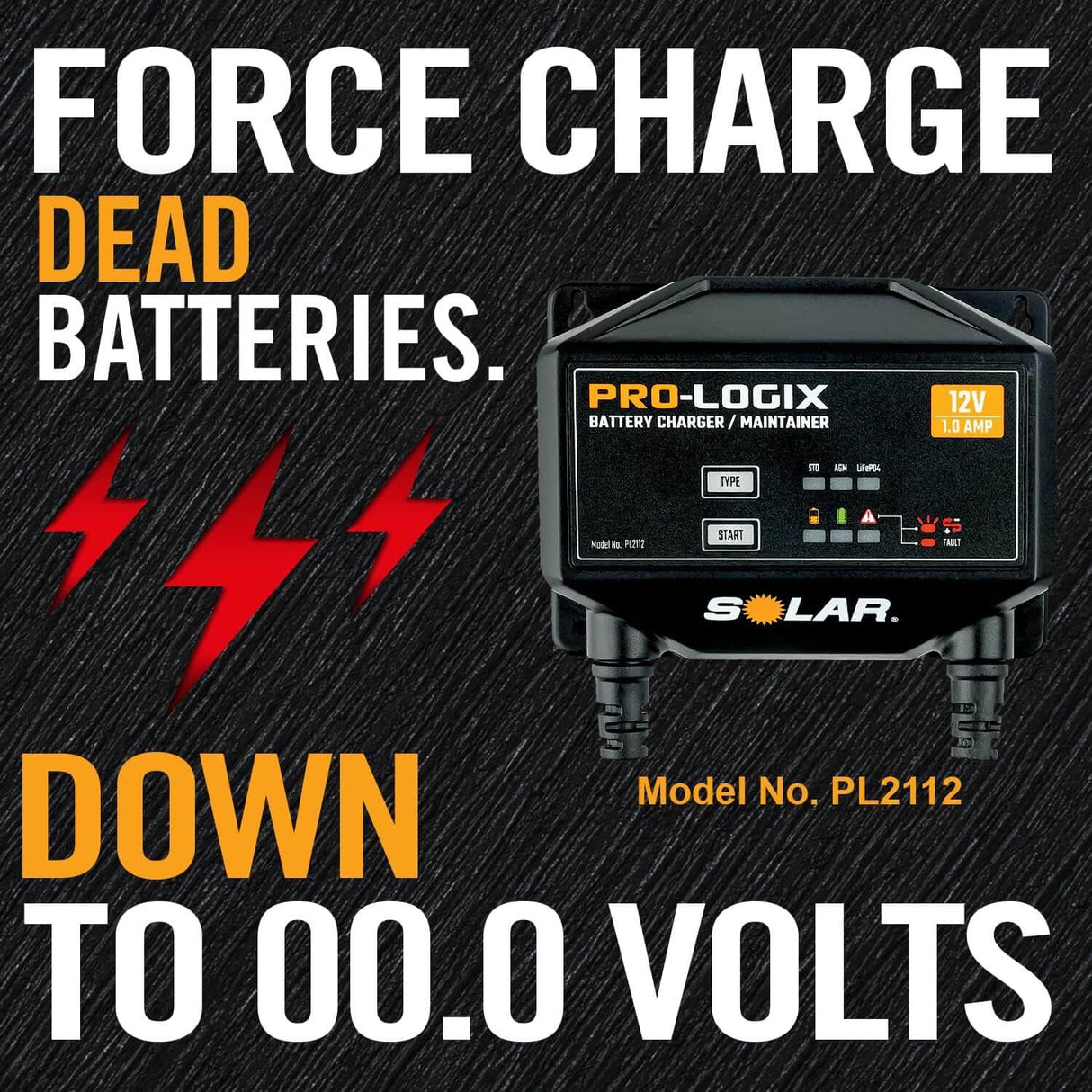 12V, 1 Amp Battery Charger, Battery Maintainer, and Battery Desulfator with Temperature Compensation Chargers, Boosters,Testers Clore Automotive