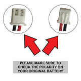 10010034 Emergency Light Battery 2.4V 1000mAh for Lithonia & Exitronix Other Batteries BB Generic