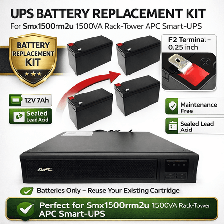 Smx1500rm2u For X 1500va Rack-tower Apc Smart UPS Battery UPS Batteries CB Range