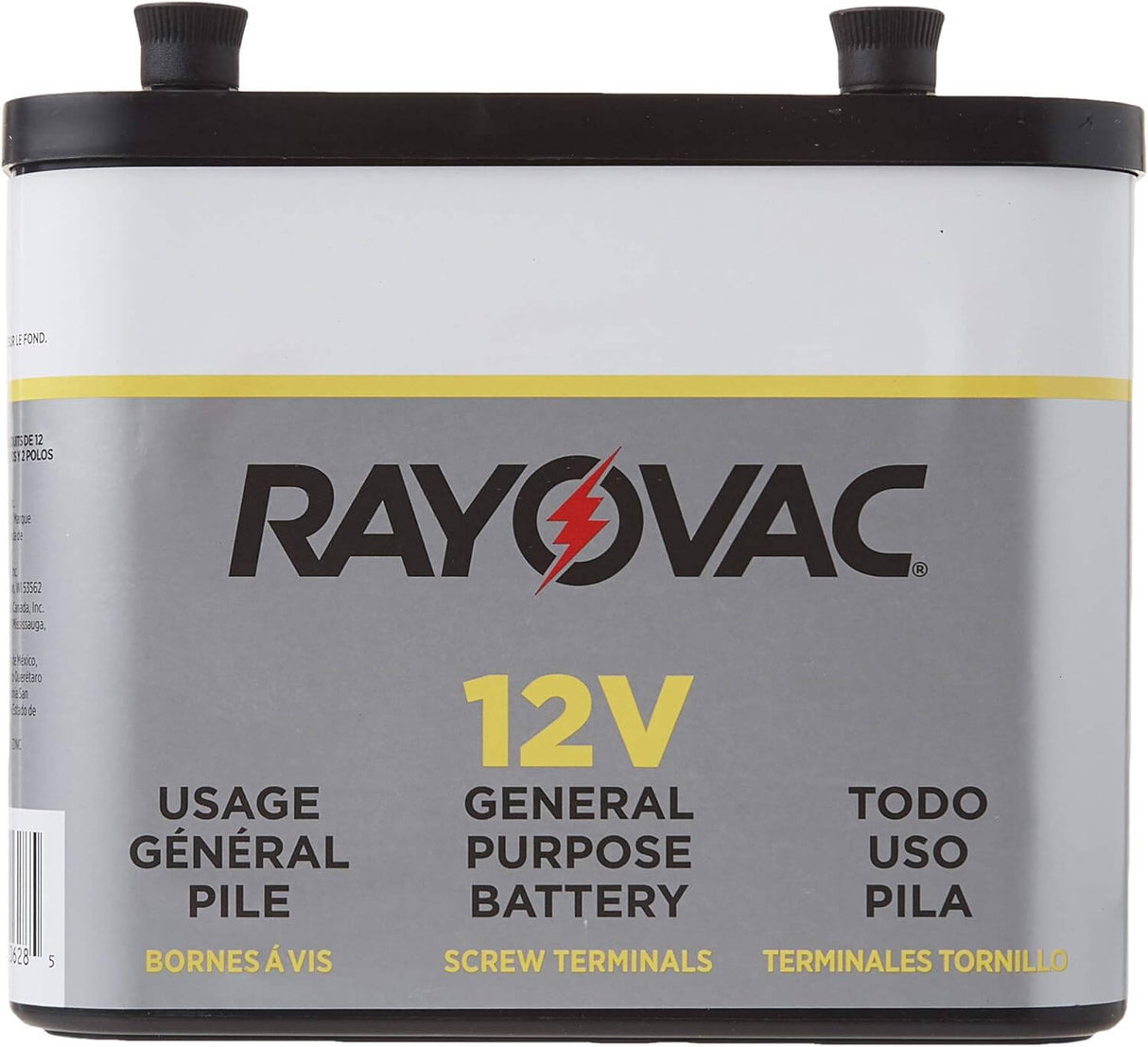 Rayovac 926 , 12 Volt screw terminal lantern battery Alarm System BB Generic