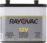 Rayovac 926 , 12 Volt screw terminal lantern battery Alarm System BB Generic